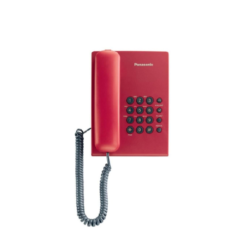 TELEFONO DE MESA KX-TS500 ROJO